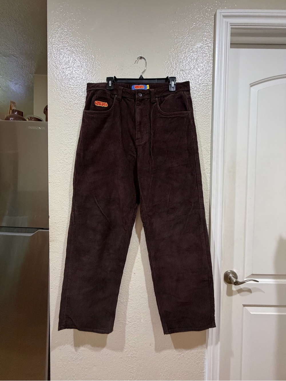 Empyre Relax Men's Corduroy Pants in Dark Brown
